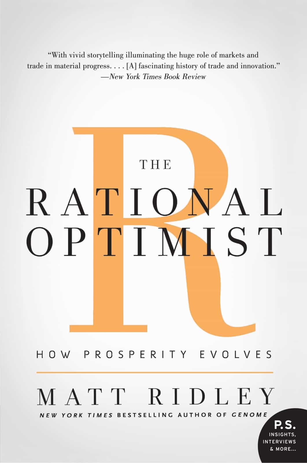 The Rational Optimist