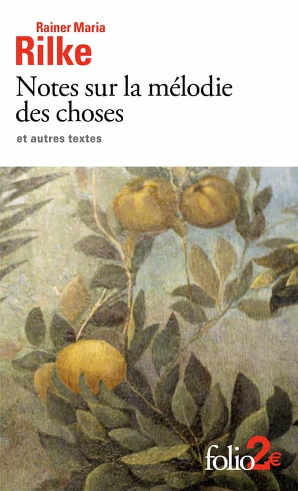 Notes sur la mélodie des choses et autres textes