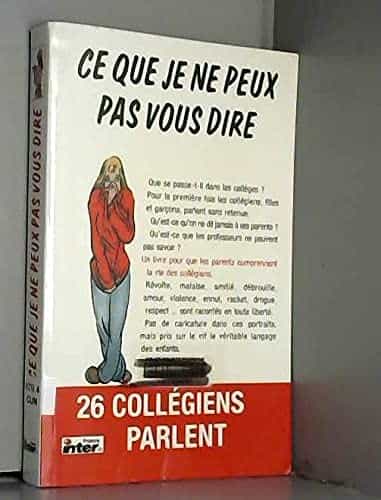 Ce que je ne peux pas vous dire