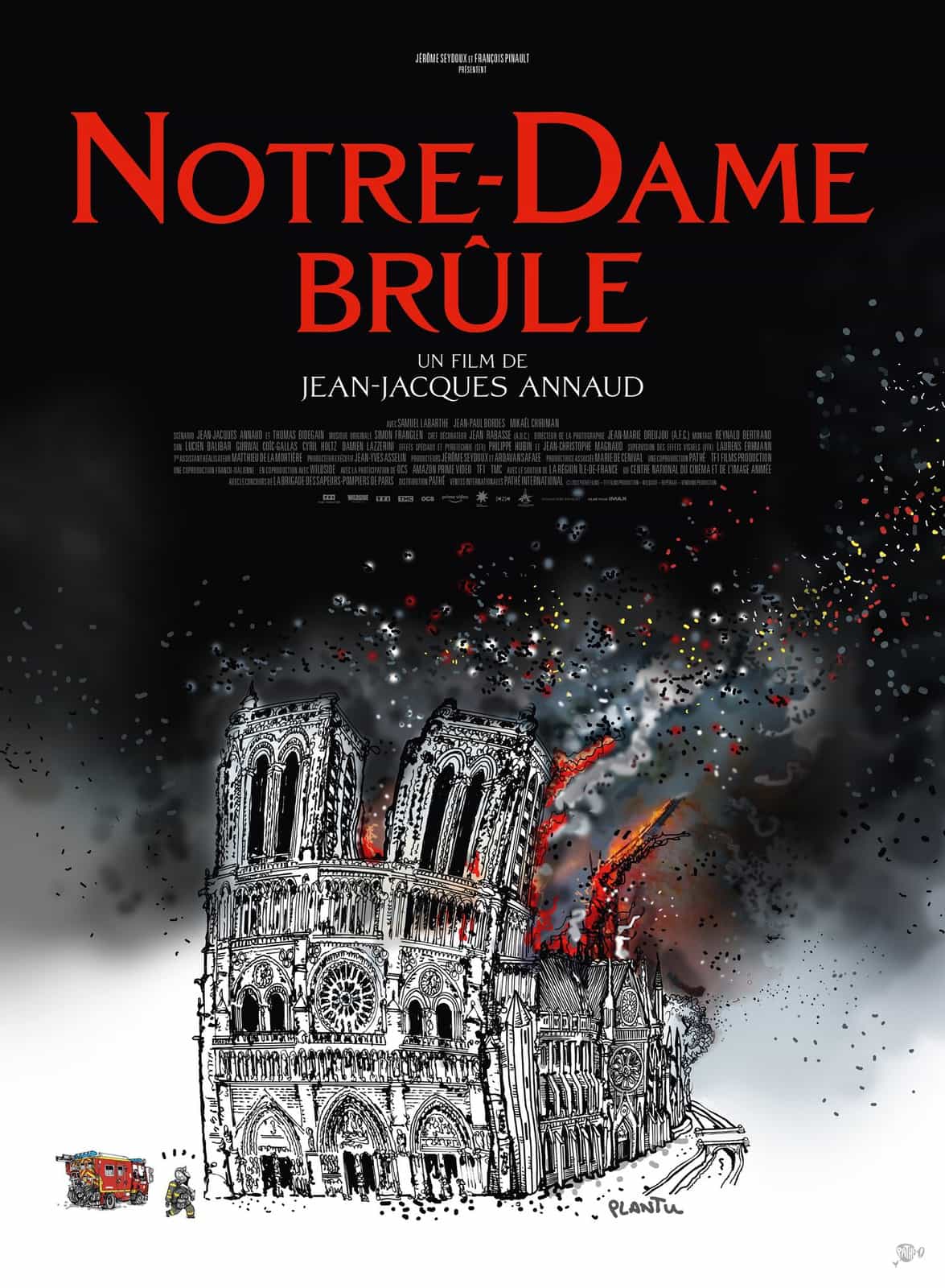 Notre-Dame on Fire