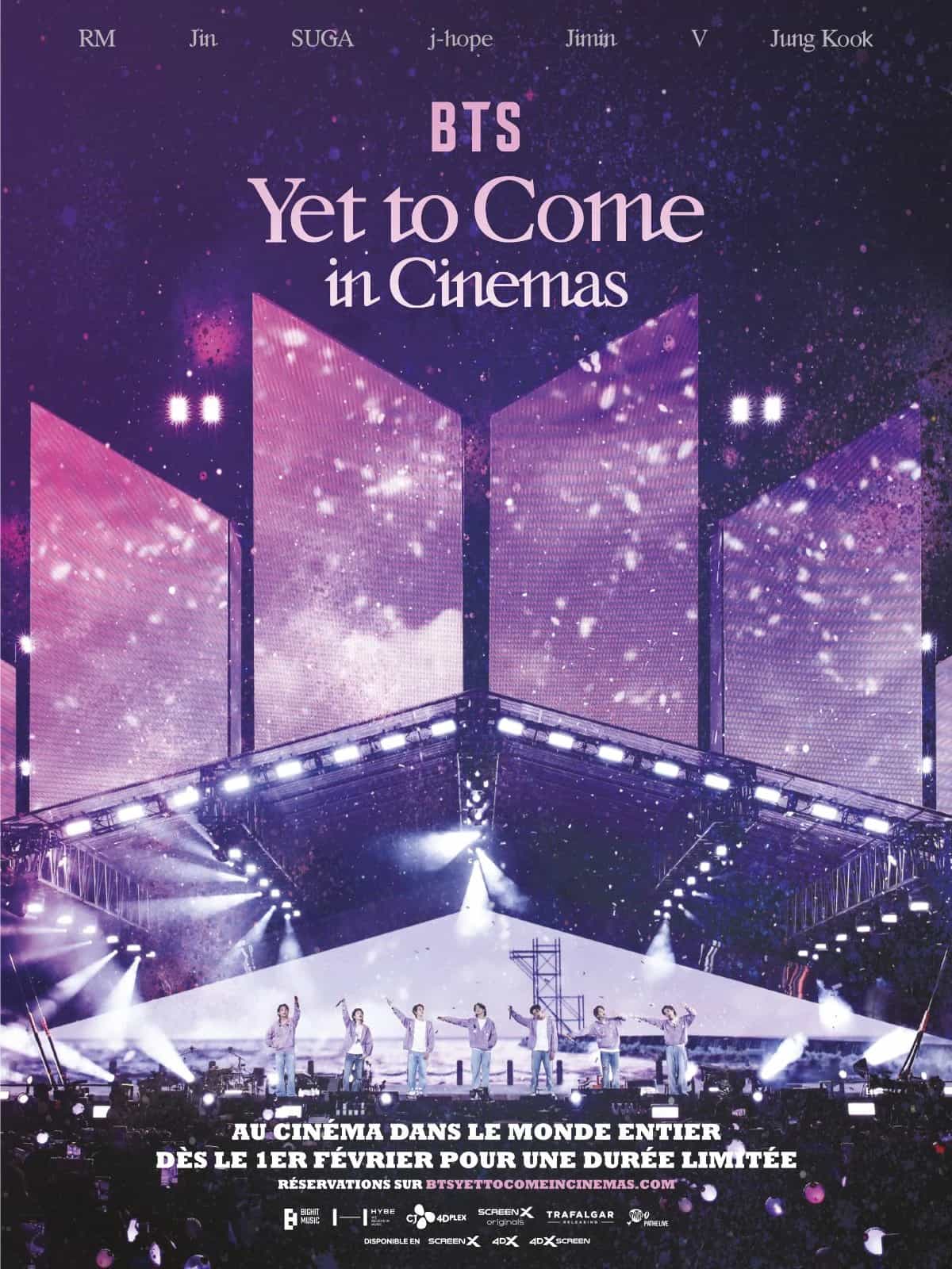 BTS : Yet To Come in Cinemas