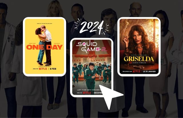 Les séries les plus ajoutées en 2024