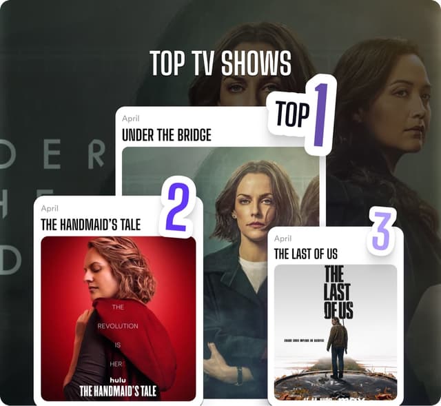 April’s Top TV Shows 🍿