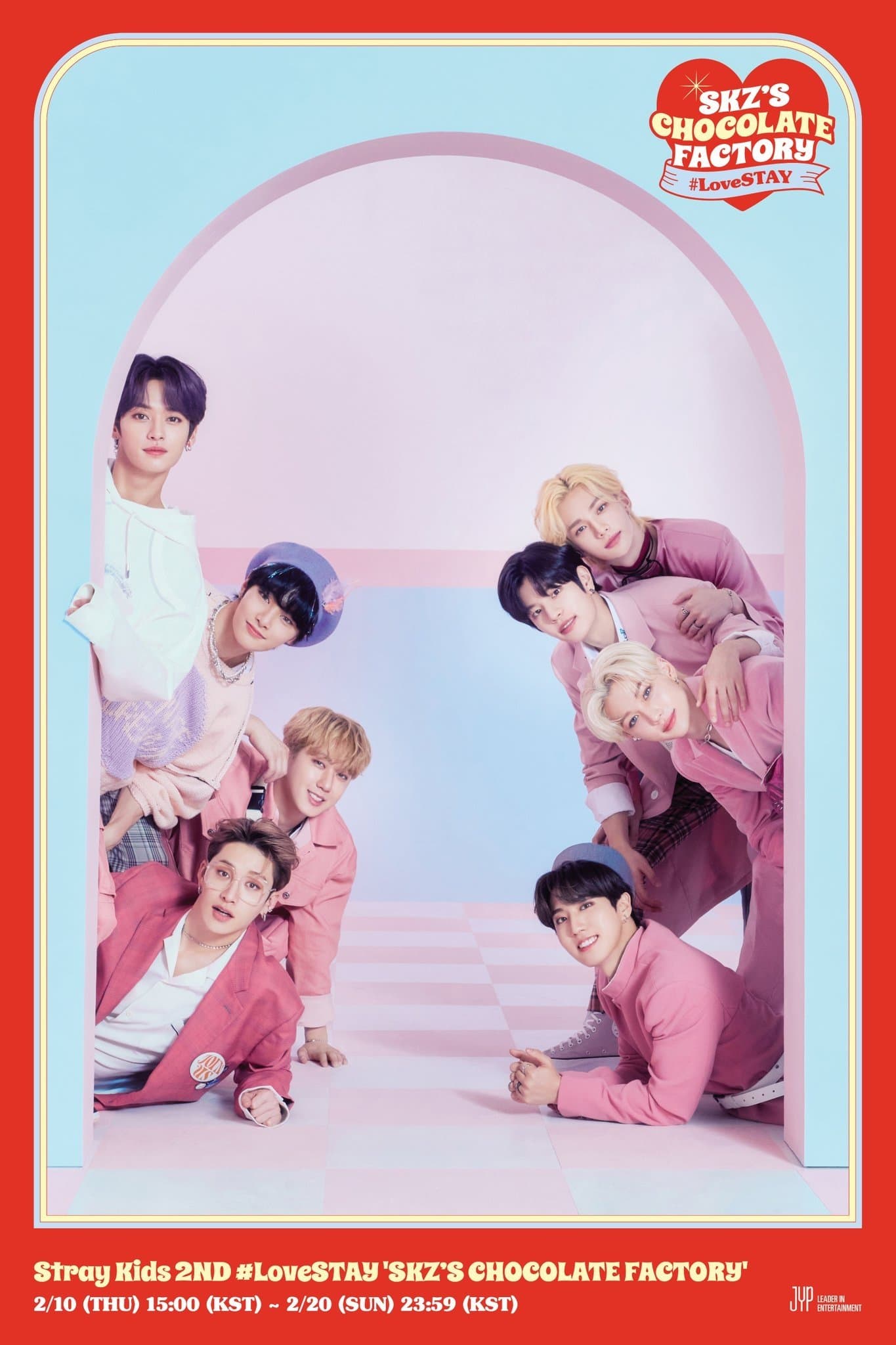 Stray Kids 2ND #LoveSTAY 'SKZ’S CHOCOLATE FACTORY' - Cover