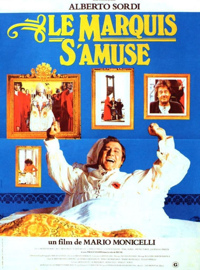 Le marquis s'amuse - Cover