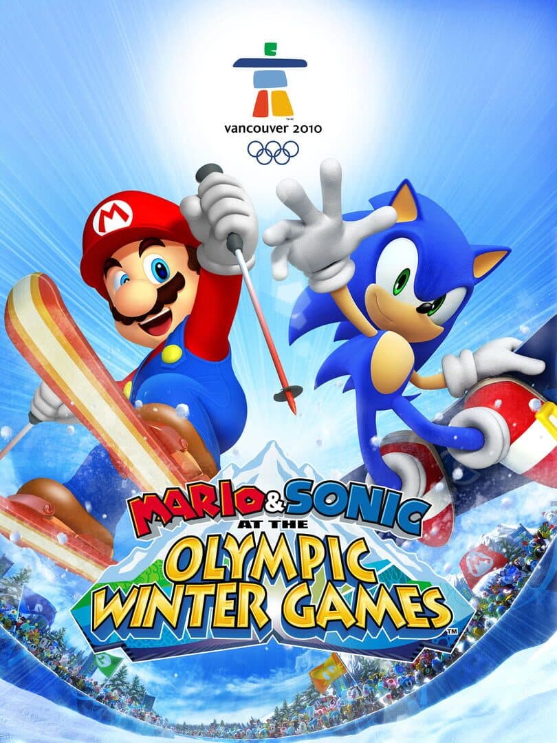 Mario & Sonic at the Olympic Winter Games - Cover