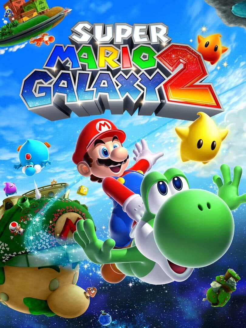 Super Mario Galaxy 2 - Cover
