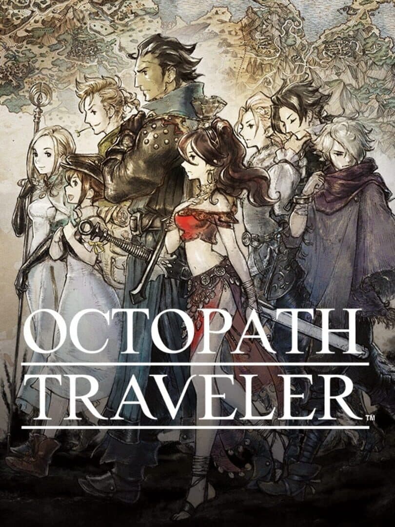 Octopath Traveler - Cover
