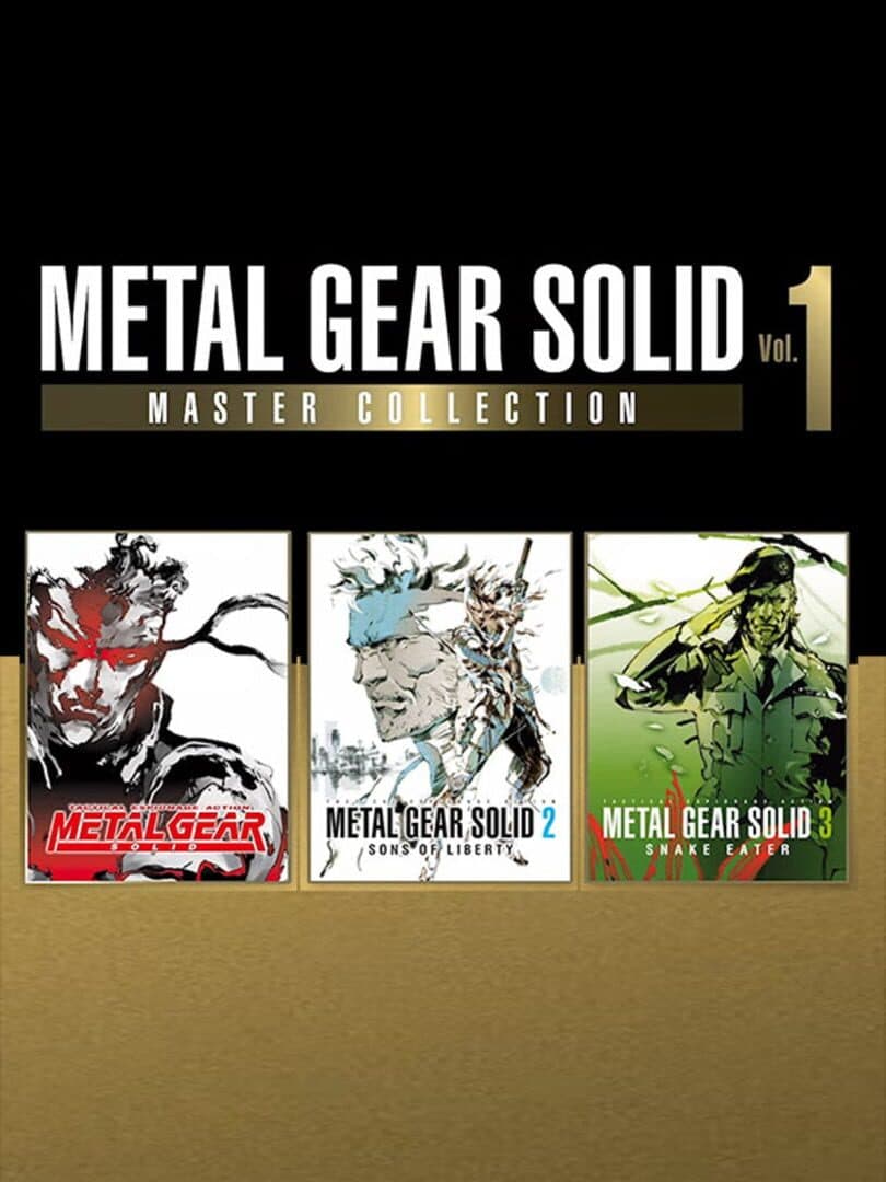 Metal Gear Solid Master Collection: Volume 1 - Cover