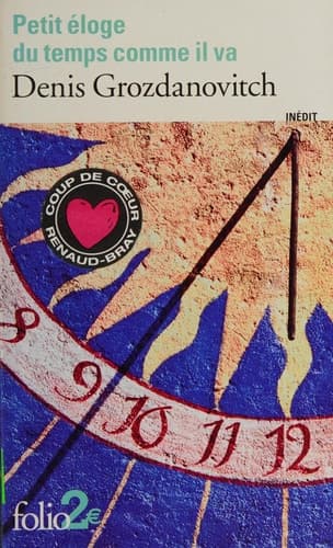 Petit éloge du temps comme il va - Cover