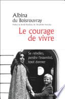 Le courage de vivre - Cover
