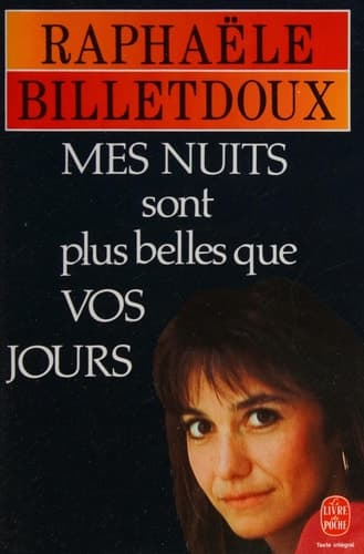 Mes nuits sont plus belles que vos jours - Cover