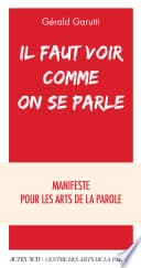 Il faut voir comme on se parle - Cover