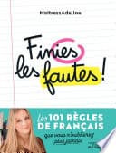 Finies les fautes - Cover
