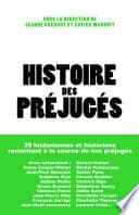 Histoire des préjugés - Cover