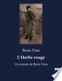 L'Herbe rouge - Cover