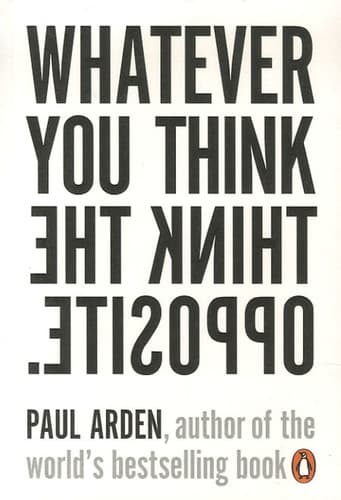 Whatever You Think Think the Opposite - Cover