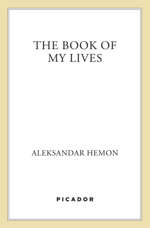 The Book of My Lives - Cover