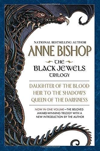 The Black Jewels Trilogy: Daughter of the Blood, Heir to the Shadows, Queen of the Darkness - Cover