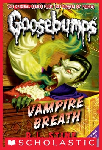 Vampire Breath (Classic Goosebumps #21) - Cover