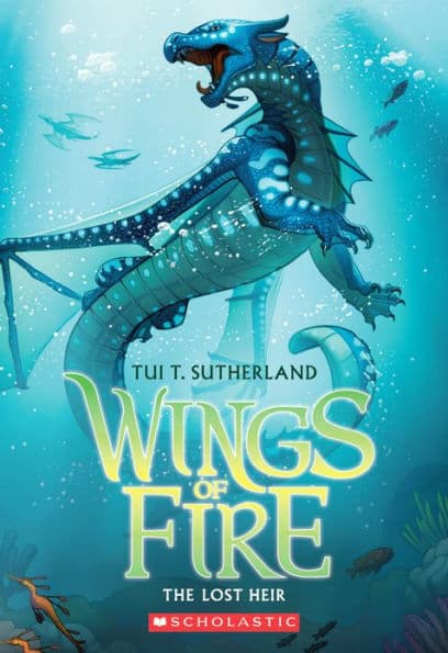 The Lost Heir (Wings of Fire Series #2) - Cover