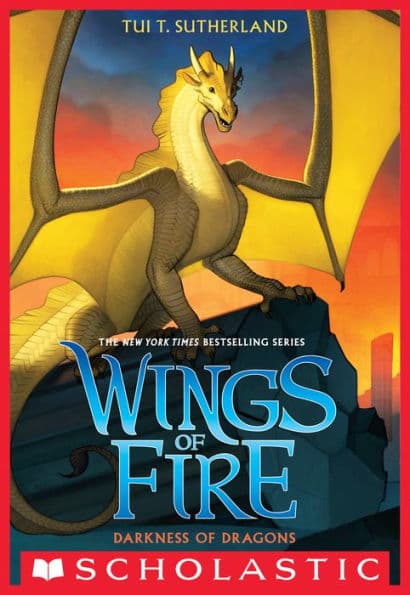 Darkness of Dragons (Wings of Fire Series #10) - Cover