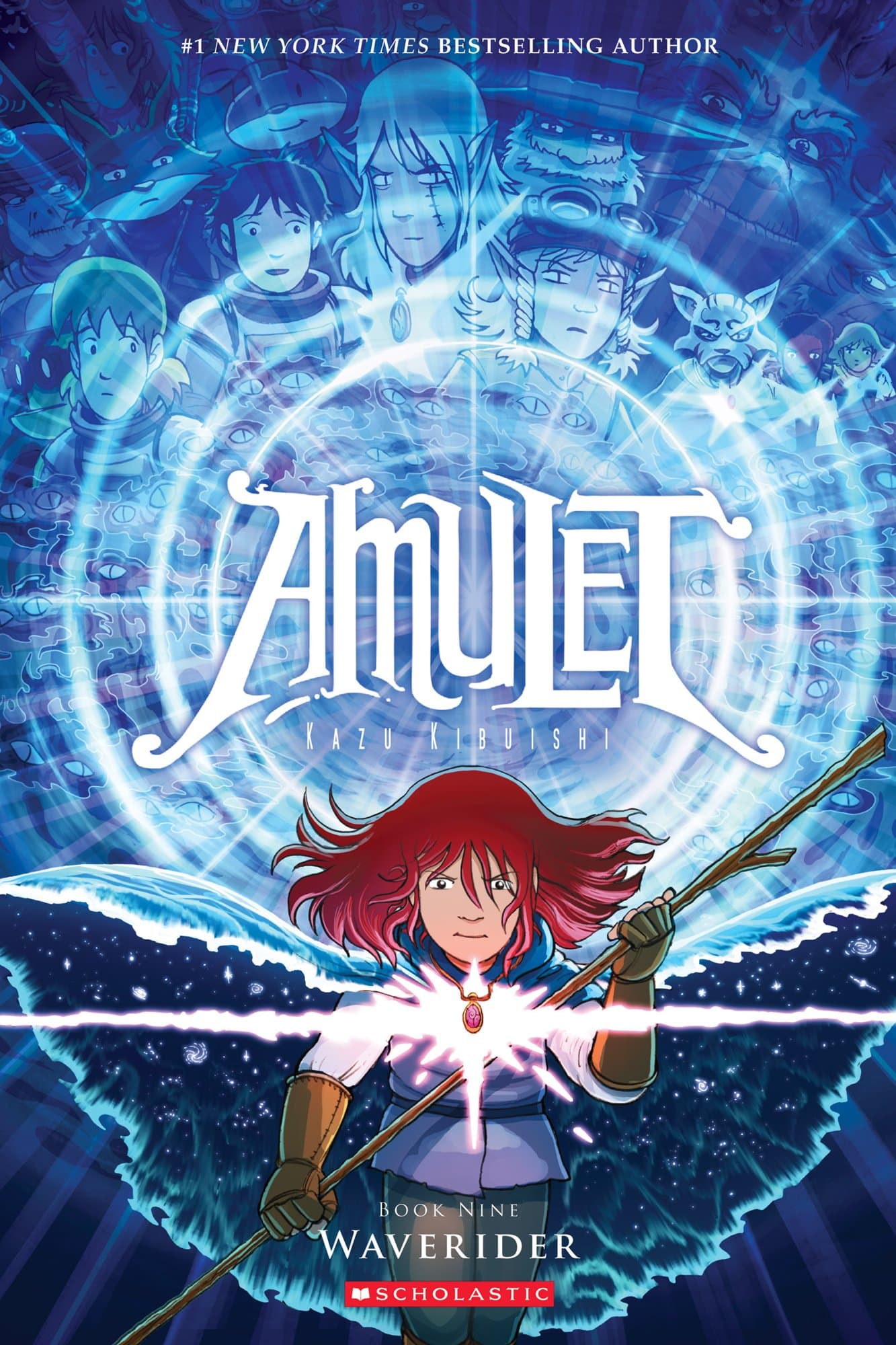 Waverider: A Graphic Novel (Amulet #9) - Cover