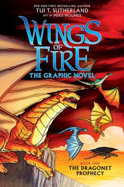 The Dragonet Prophecy: Wings of Fire Graphic Novel #1 - Cover