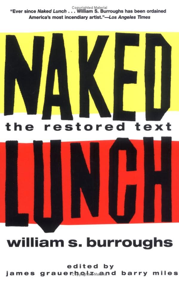 Naked Lunch: The Restored Text - Cover
