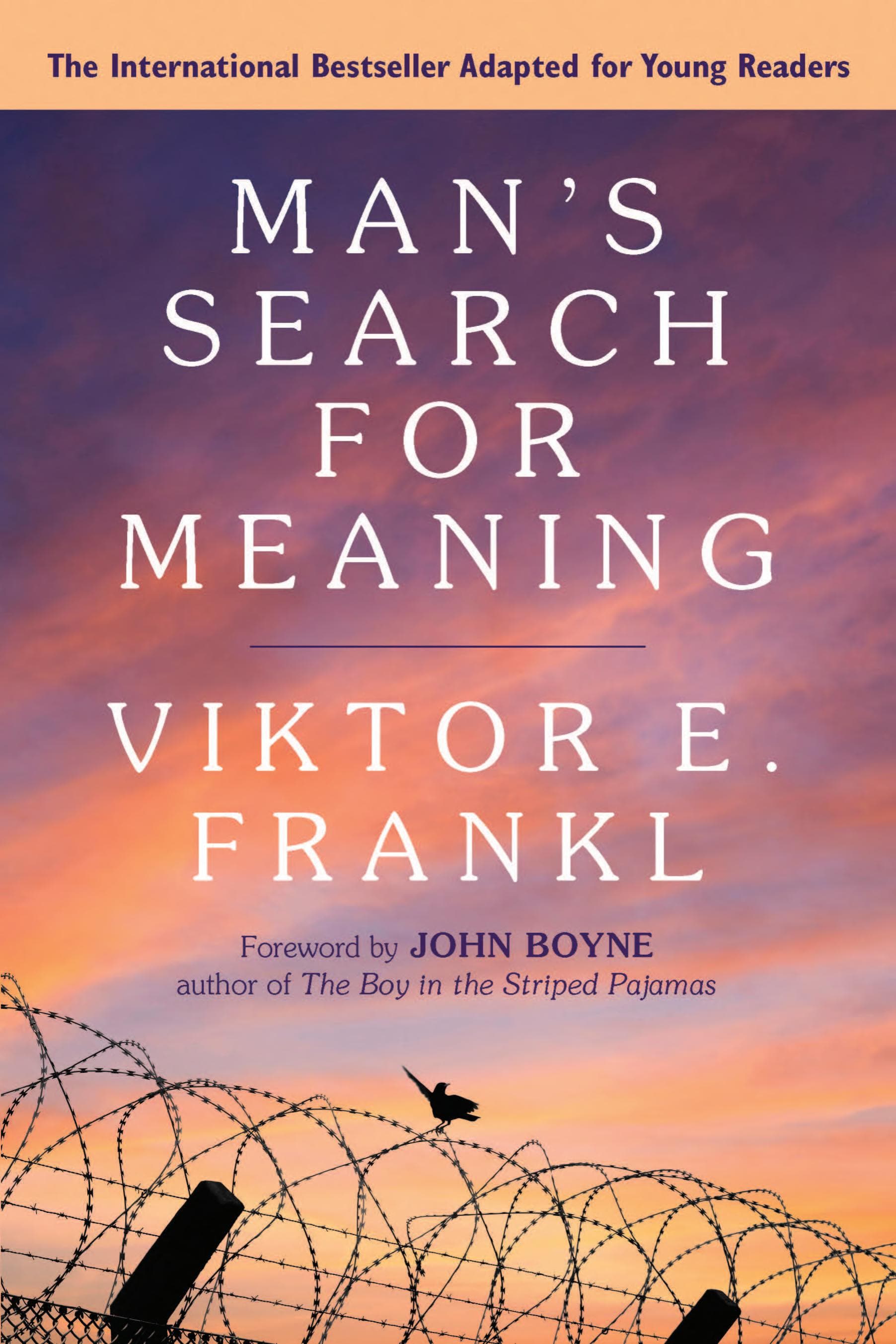 Man's Search for Meaning: Young Adult Edition - Cover