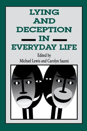 Lying and Deception in Everyday Life - Cover
