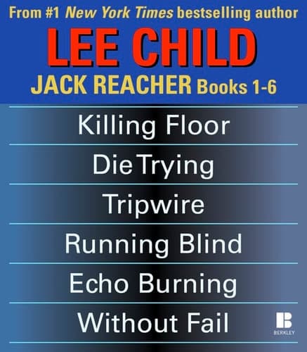 Lee Child's Jack Reacher Books 1-6