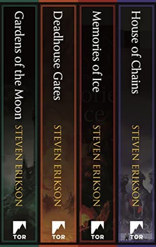 Malazan Book of the Fallen: Books 1-4 - Cover