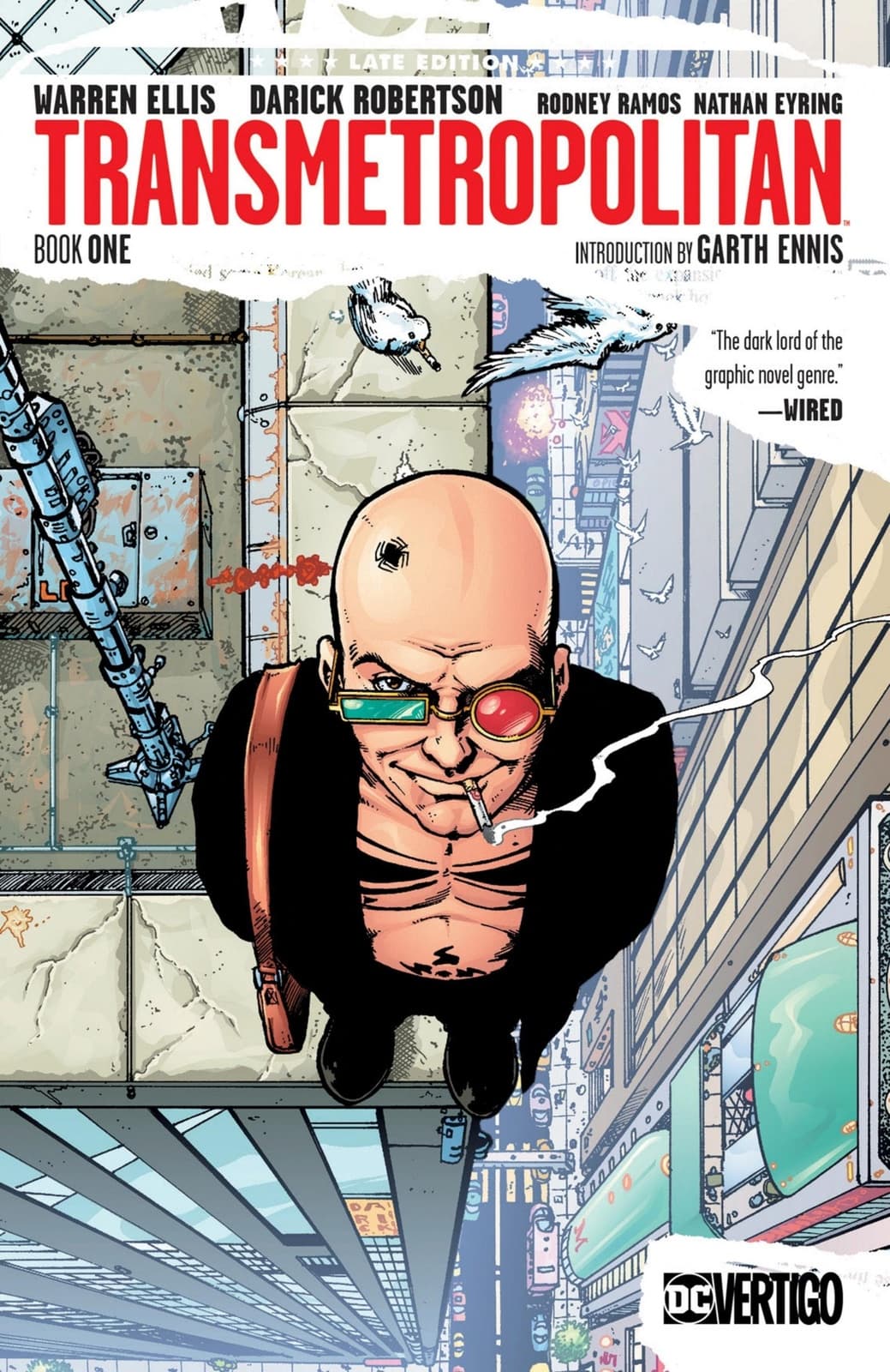 Transmetropolitan Book One - Cover