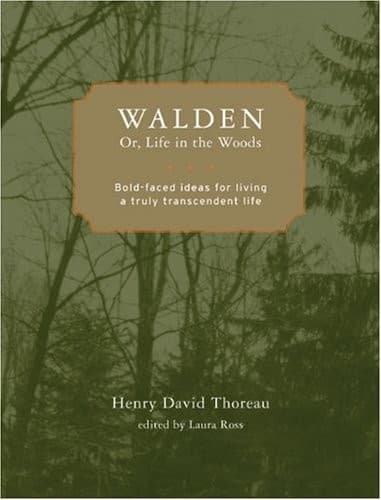 Walden; Or, Life in the Woods - Cover