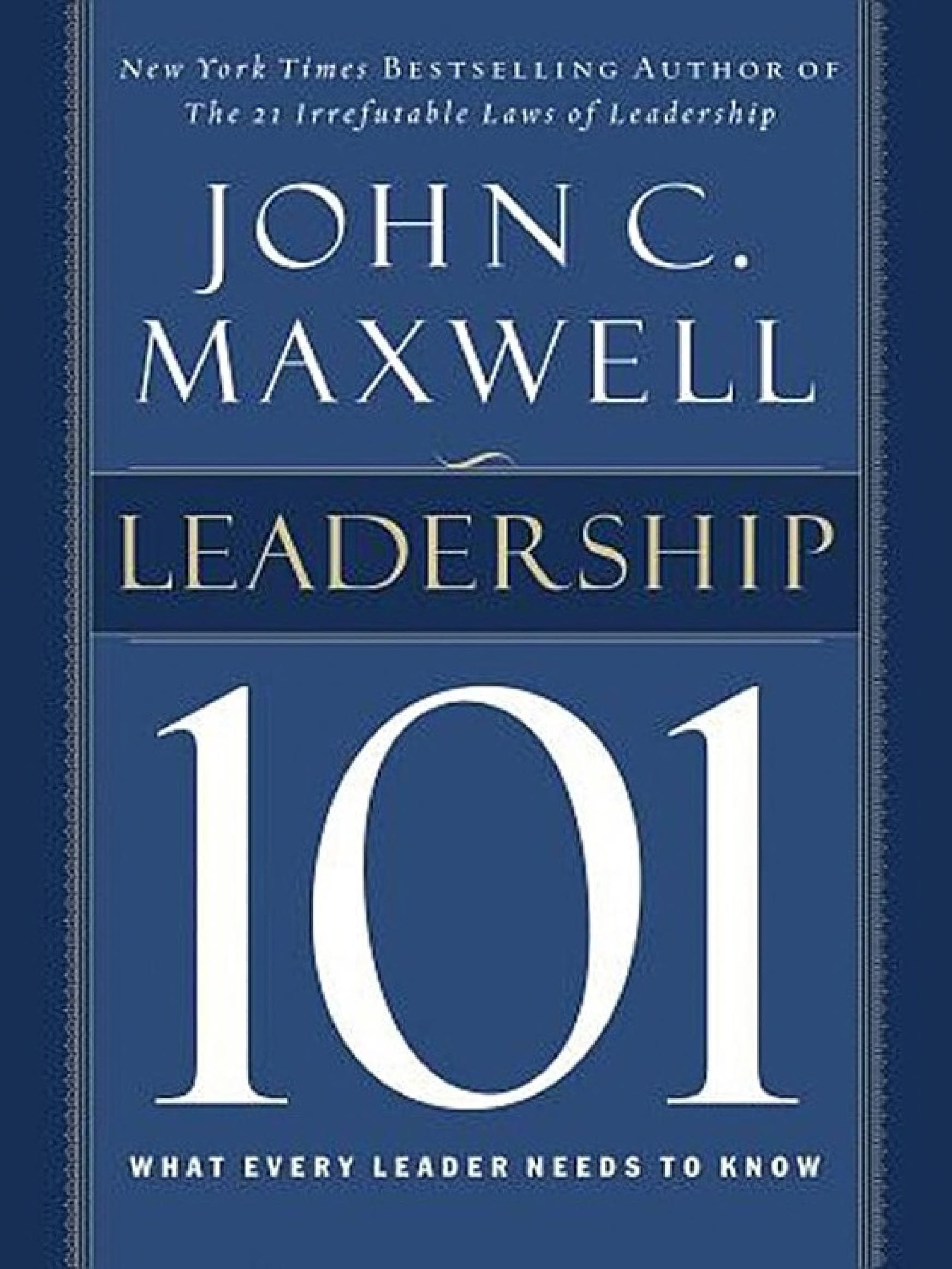Leadership 101 - Cover