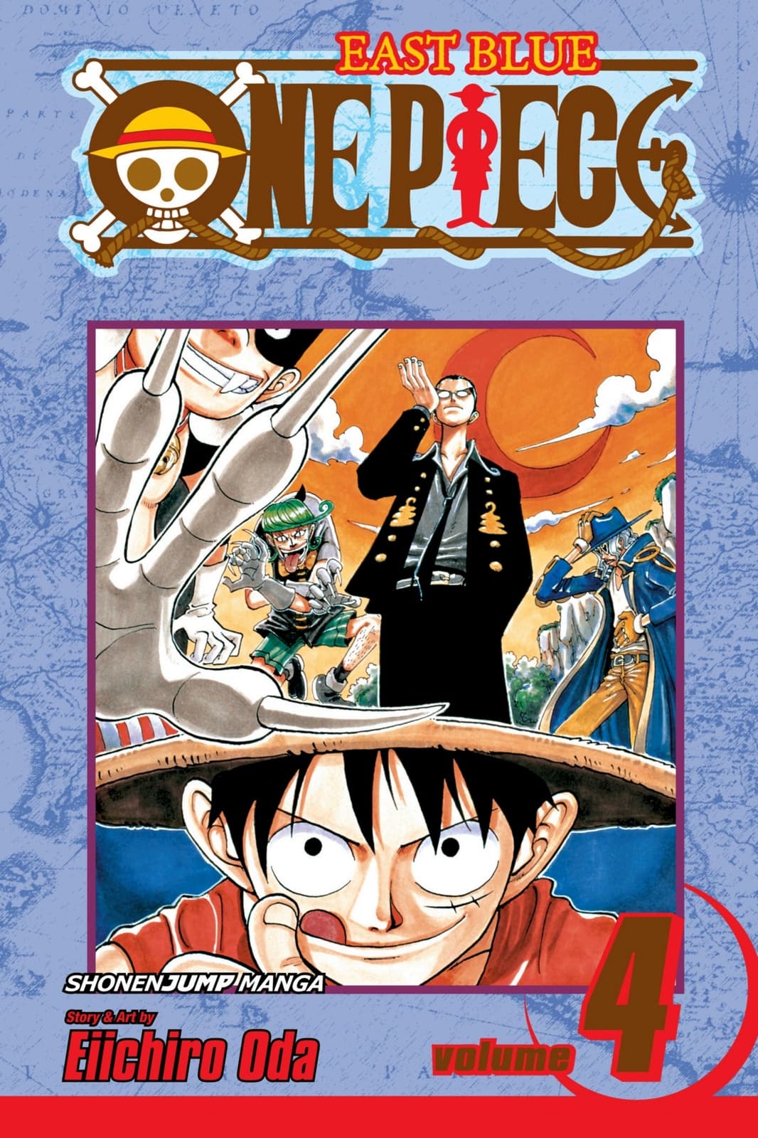One Piece, Vol. 4 - Cover
