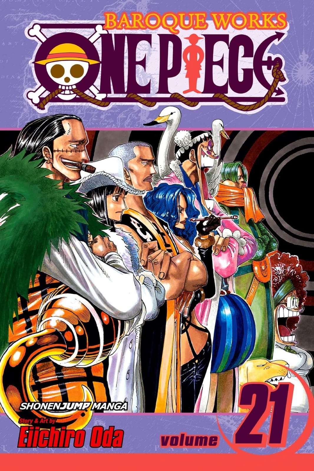 One Piece, Vol. 21 - Cover