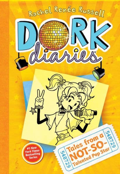 Tales from a Not-So-Talented Pop Star (Dork Diaries Series #3) - Cover