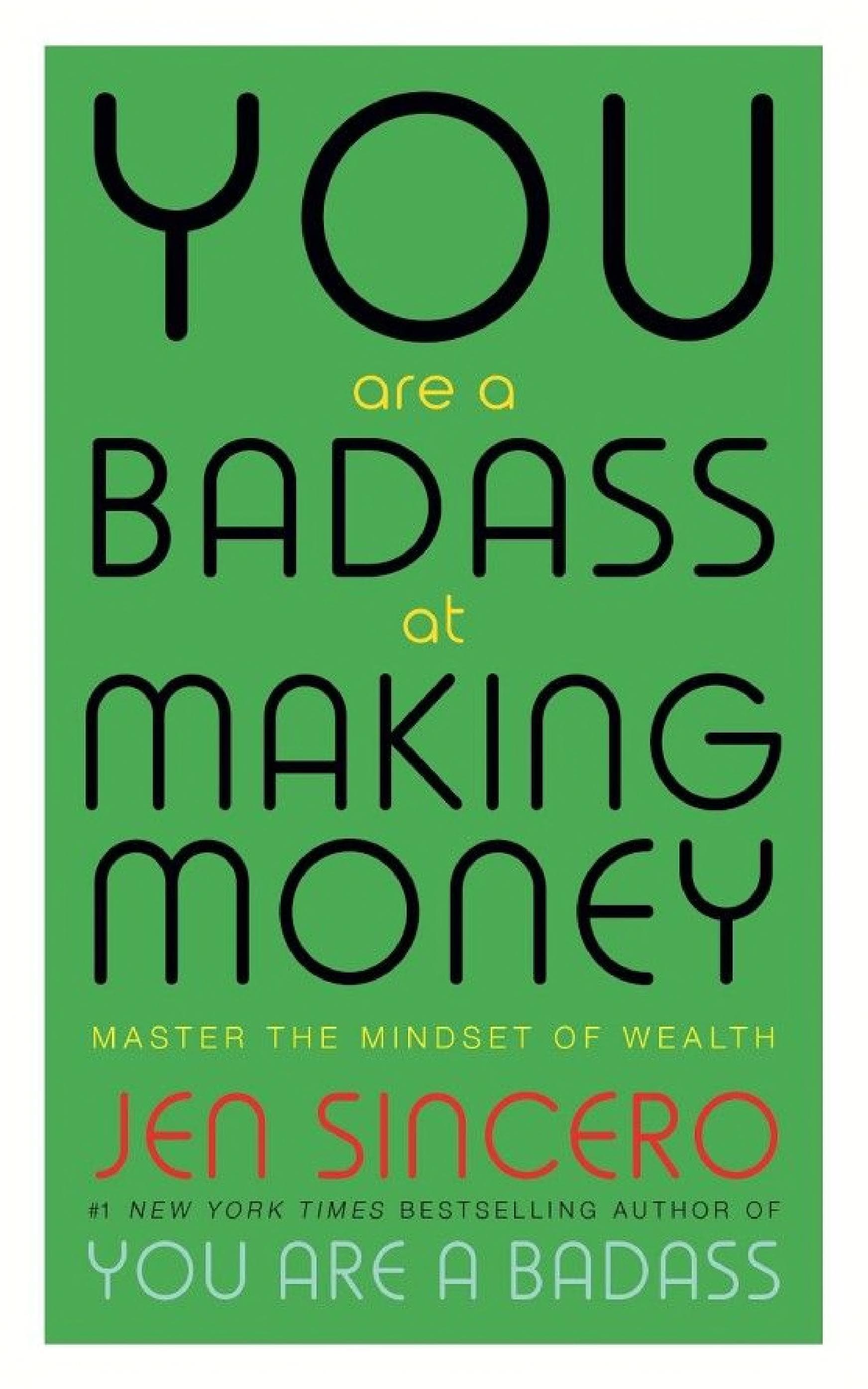 You Are a Badass at Making Money - Cover