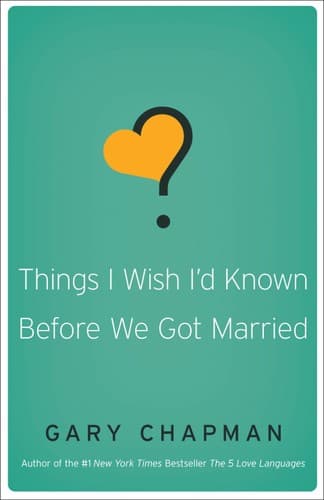 Things I Wish I'd Known Before We Got Married - Cover