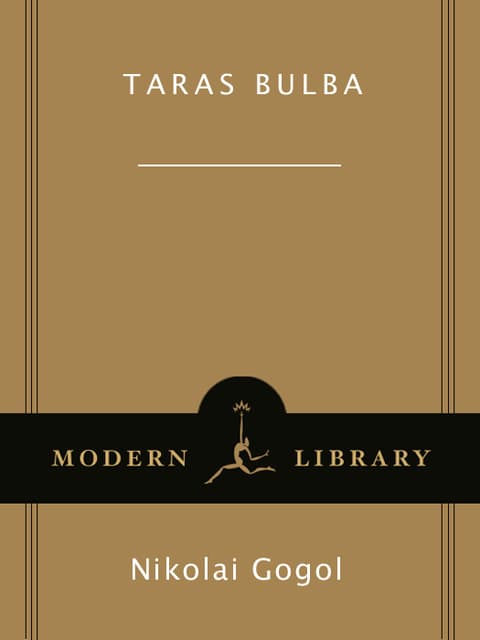 Taras Bulba - Cover