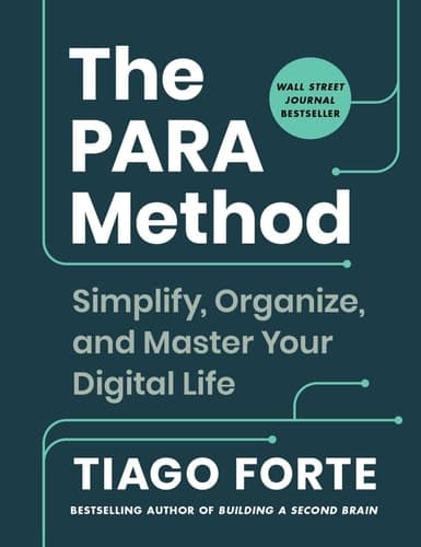 The PARA Method - Cover