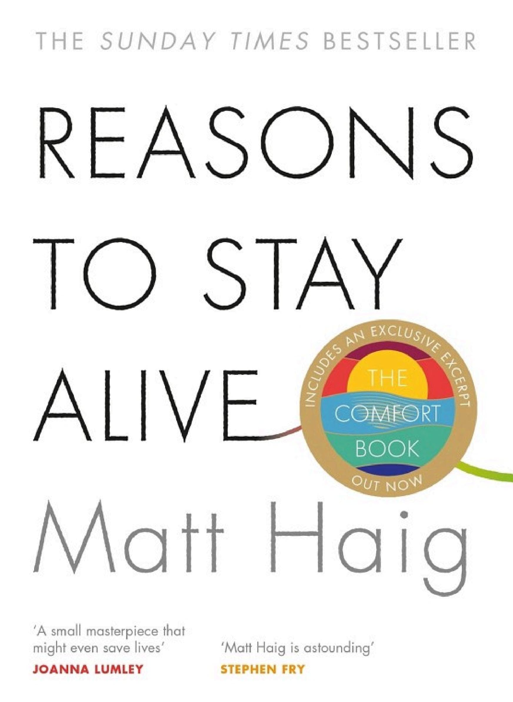 Reasons to Stay Alive - Cover