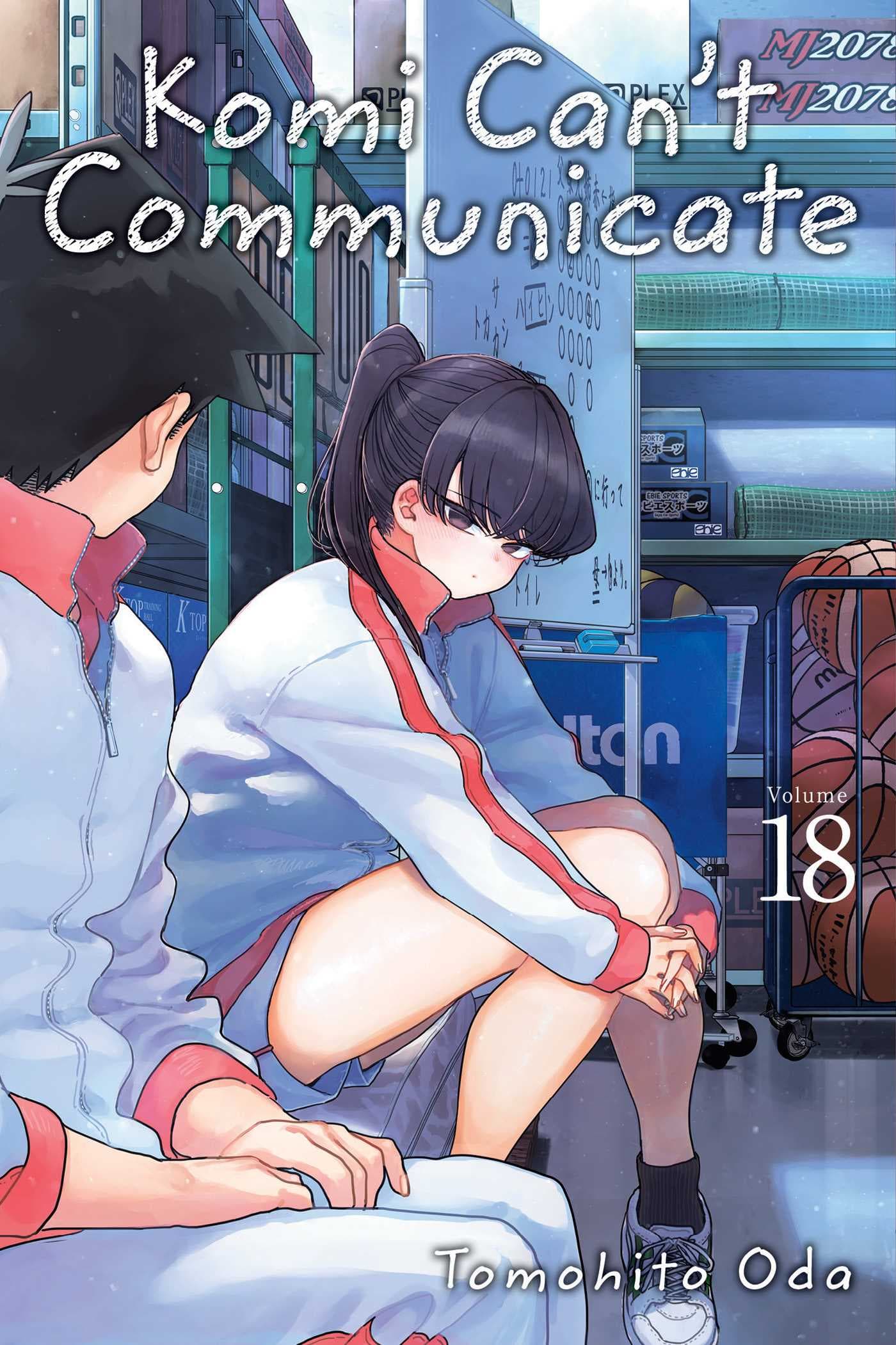 Komi Can't Communicate, Vol. 18 - Cover