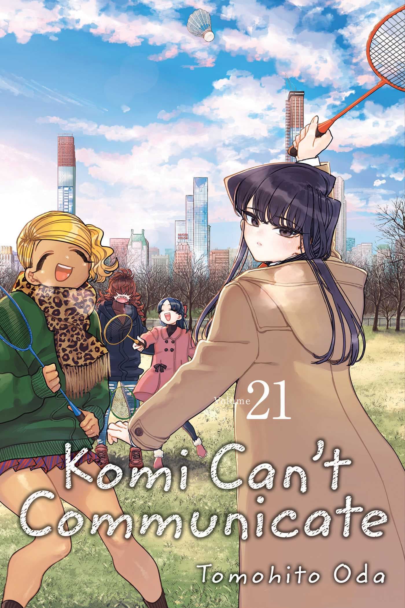 Komi Can't Communicate, Vol. 21 - Cover