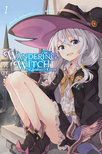 Wandering Witch: The Journey of Elaina, Vol. 1 (light novel) - Cover