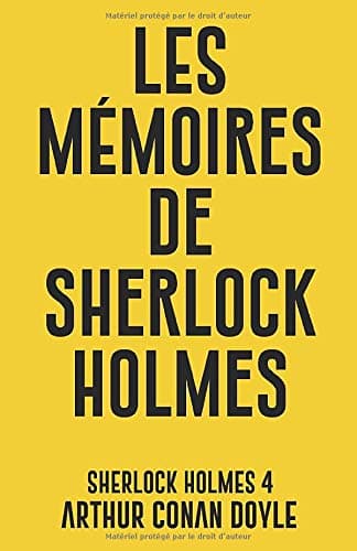 Les Mémoires de Sherlock Holmes - Cover