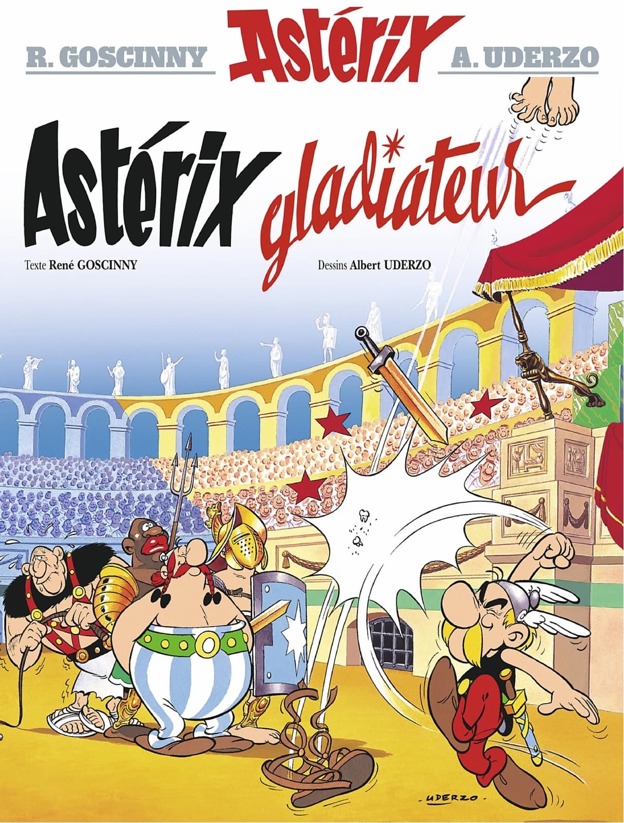 Astérix - Astérix gladiateur - no4 - Cover