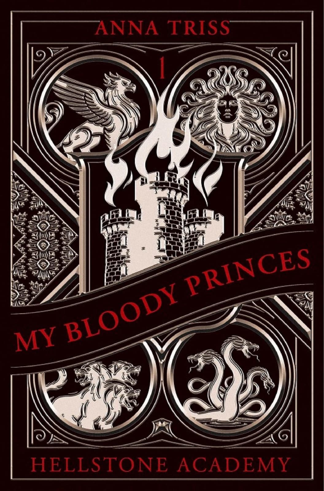Hellstone Academy, Tome 1 : My Bloody Princes - Cover